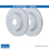 ATE Originale zweiteilige Bremsscheibe (24012803361) für Lexus, Toyota