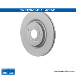 ATE Disque de frein original (24012803411) pour Honda