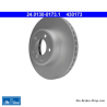 ATE Disco de freno original (24013001731) para BMW