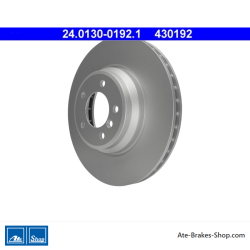 ATE Disque de frein d’origine (24013001921) pour BMW