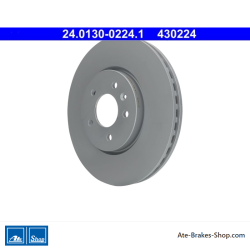 ATE Disco de freno original (24013002241) para Opel, Vauxhall