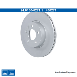 ATE Disco de freno original (24013002711) para MAN, Volkswagen (VW)