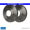 ATE Original 2 Pieces Brake Disk (24013201111) for Toyota