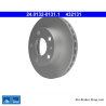 ATE Originele remschijf (24013201311) voor Citroën, Fiat, Peugeot