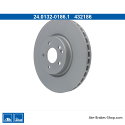 ATE Originale Bremsscheibe (24013201861) für Mercedes-Benz