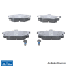 ATE original brake pads (13046029412) for Fiat, Lancia