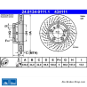 ATE Original Brake Disk (24013401111) for Porsche