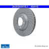 ATE Disque de frein original (24013401151) pour Porsche