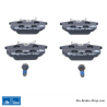 ATE plaquettes de frein d’origine (13046029512) pour Alfa Romeo, Fiat, Lancia