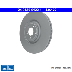 ATE Disco de freno original (24013601221) para Jaguar