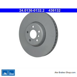 ATE Disco de freno original (24013601322) para BMW y Toyota