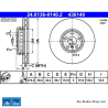 ATE Disco de freno original (24013601402) para BMW