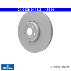 ATE Originale Bremsscheibe (24013601412) für BMW