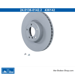 ATE Original Brake Disk (24013601422) for BMW