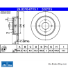 ATE Original 2 Pieces Power Brake Disk (24031001151) for Ford