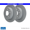 ATE Disque de frein assisté original en 2 pièces (24031002271) pour BMW