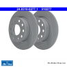 ATE Original 2 Pieces Power Brake Disk (24031002771) for Audi, Seat, Skoda, Volkswagen (VW)