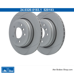 ATE Original 2 Pieces Power Brake Disk (24032001831) for BMW