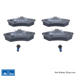ATE pastillas de freno originales (13046029572) para Seat, Volkswagen (VW)