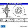 ATE Disco de Freno Asistido (24032501371) original de 2 piezas para Audi, Seat, Skoda