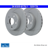 ATE Original 2 Pieces Power Brake Disk (24032501791) for Mercedes-Benz