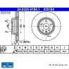 ATE Original Power Brake Disk (24032501841) for Audi