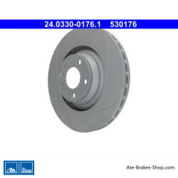 ATE Original Power Brake Disk (24033001761) for Audi