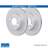 ATE Disco de freno original de 2 piezas (24041701131) para Dacia