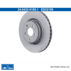 ATE Original Brake Disk (24043201951) for Tesla