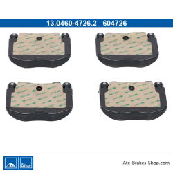ATE pastillas de freno originales (13046047262) para BMW