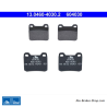 ATE plaquettes de frein d’origine (13046040302) pour Mercedes-Benz