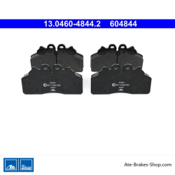 ATE original brake pads (13046048442) for Iveco