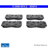 ATE pastillas de freno originales (13046049142) para Iveco
