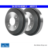 ATE Original 2 Pieces Brake Drum (24021800081) für Hyundai