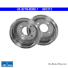 ATE Original 2 Pieces Brake Drum (24021800081) for Hyundai
