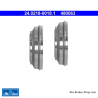 ATE Original-2-teilige Bremstrommel (24021800181) für Honda