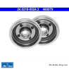 ATE Original 2 Pieces Brake Drum (24021800242) for Ford, Mazda