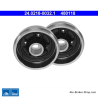 ATE Original 2 Pieces Brake Drum (24021800321) for Dacia, Renault