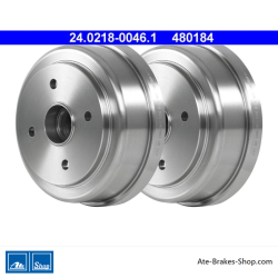 ATE Original 2 Pieces Brake Drum (24021800461) for Suzuki