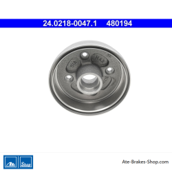 ATE Originele 2-delige remtrommel (24021800471) voor Suzuki