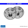 ATE Tambor de freno original de 2 piezas (24021807162) para Citroën, Peugeot