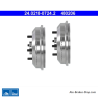 ATE Tambor de freno original de 2 piezas (24021807242) para Ford, Mazda