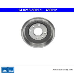 ATE Caisson de frein original en deux pièces (24021850011) pour Abarth, Fiat, Lancia, Seat