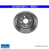 ATE Tambor de freno original de 2 piezas (24022000012) para Chevrolet, Daewoo, Opel y Vauxhall