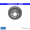 ATE Tambour de frein original en 2 pièces (24022000112) pour Opel