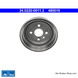 ATE Original zweiteiliger Bremstrommel (24022000112) für Opel