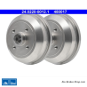 ATE Tambor de freno original de 2 piezas (24022000121) para Opel