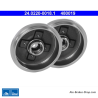 ATE Original 2 Pieces Brake Drum (24022000181) for Audi, Seat, Skoda, Volkswagen (VW)