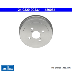 ATE Tambor de freno original de 2 piezas (24022000231) para Toyota