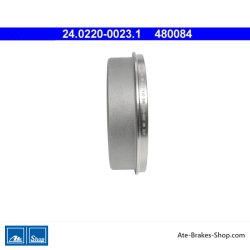 ATE Originale zweiteilige Bremstrommel (24022000231) für Toyota
